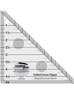 Règle Folded Corner Clipper Creative Grids