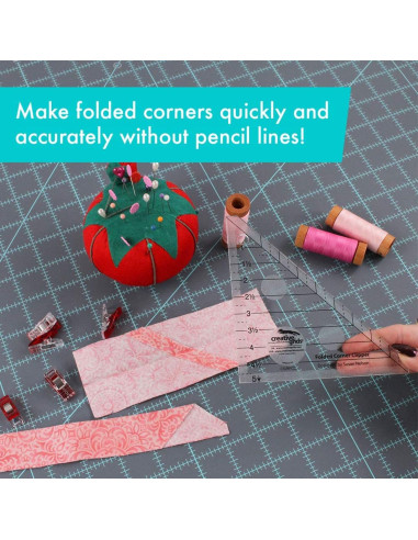 Règle Folded Corner Clipper Creative Grids