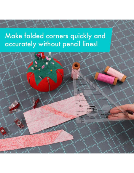 Règle Folded Corner Clipper Creative Grids