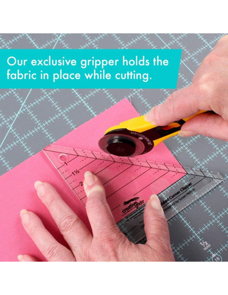 Règle Folded Corner Clipper Creative Grids