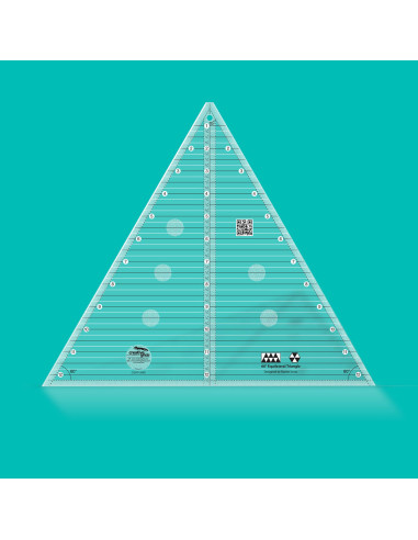 Règle triangle 60° 12" Finished Size Creative Grids