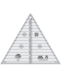 Règle triangle 60° 8" Finished Size Creative Grids