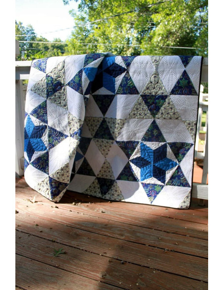 Règle triangle 60° 8" Finished Size Creative Grids