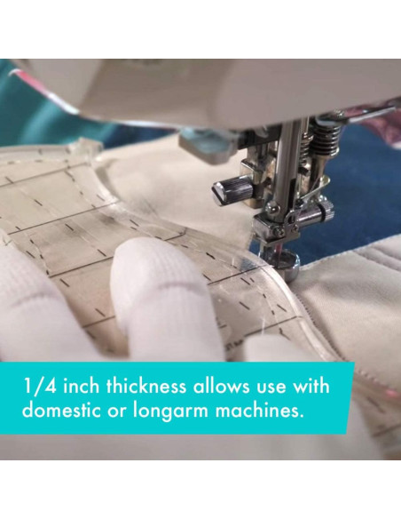 Règle Elvira Machine Quilting Tool Creative Grids