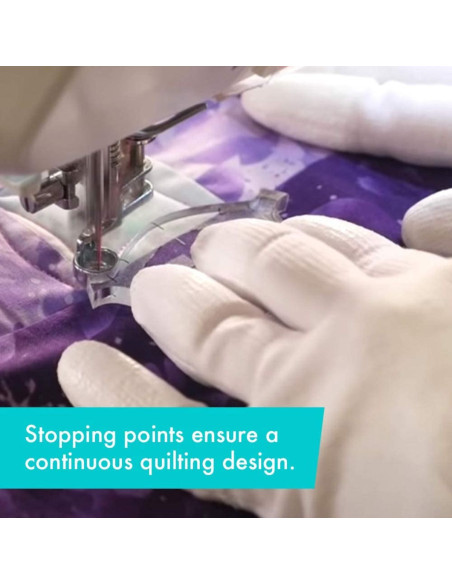 Règle Elvira Machine Quilting Tool Creative Grids