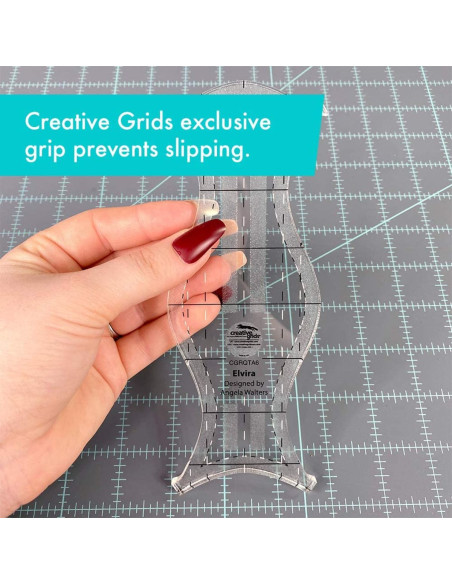 Règle Elvira Machine Quilting Tool Creative Grids
