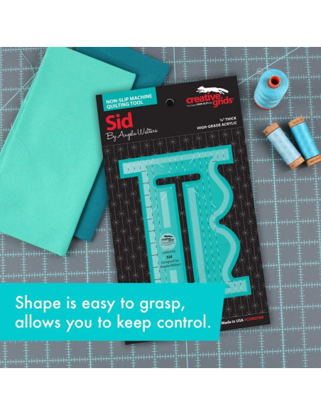 Règle Sid Machine Quilting Tool Creative Grids