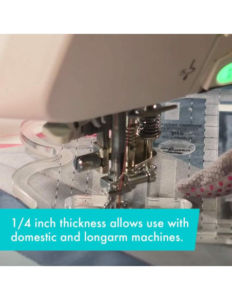 Règle Sid Machine Quilting Tool Creative Grids