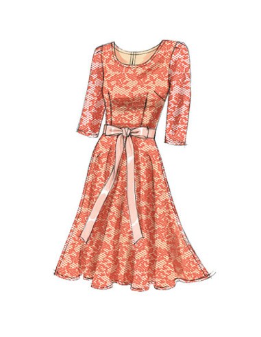 Patron de robe - Vogue 8766