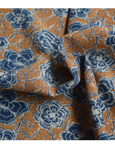 Tissu viscose Neela biscuit - Singulière par Cousette 2