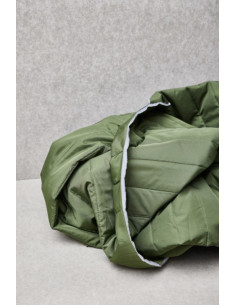 Tissu matelassé déperlant Strip - Kaki 2