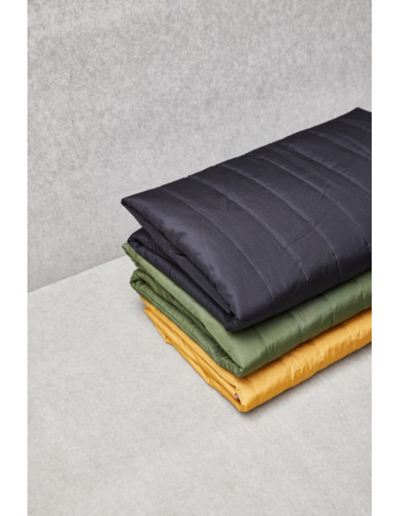 Tissu matelassé déperlant Strip - Kaki