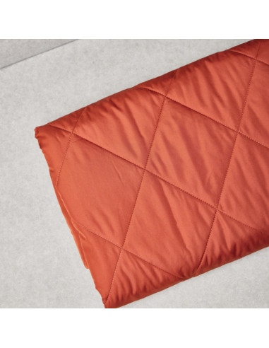 Tissu matelassé déperlant Gem - Sienne