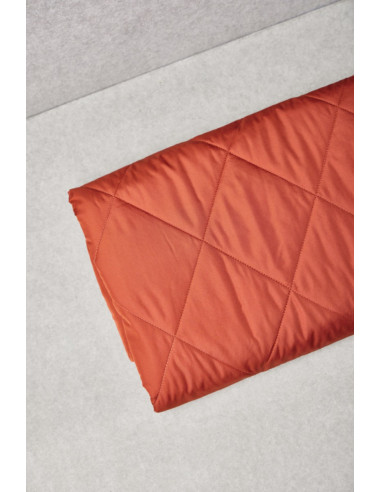 Tissu matelassé déperlant Gem - Sienne