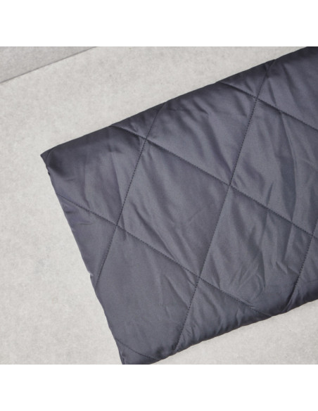 Tissu matelassé déperlant Gem - Gris orage