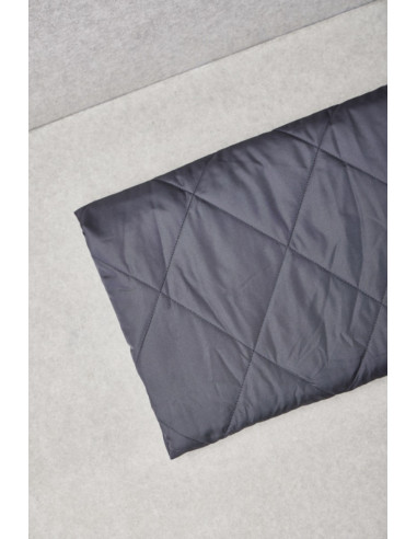 Tissu matelassé déperlant Gem - Gris orage