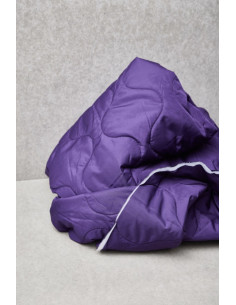 Tissu matelassé déperlant Wave - Violet 2