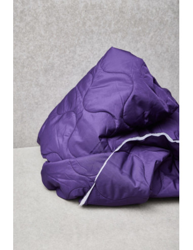 Tissu matelassé déperlant Wave - Violet