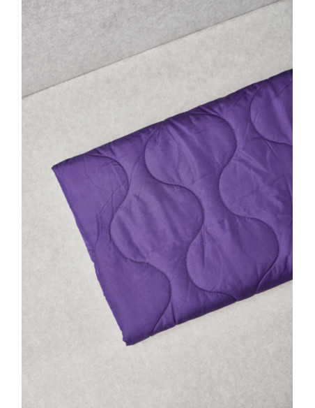 Tissu matelassé déperlant Wave - Violet
