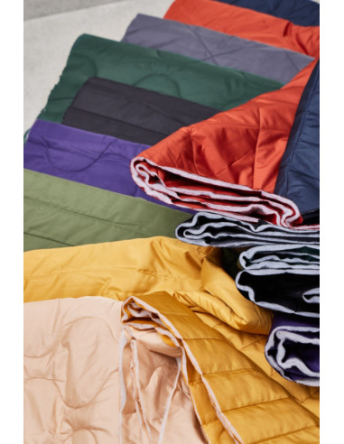 Tissu matelassé déperlant Wave - Violet