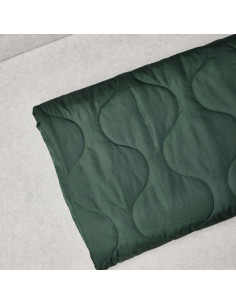 Tissu matelassé déperlant Wave - Vert bouteille