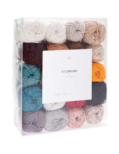 Coffret 20 pelotes de coton Ricorumi - Monde des lutins