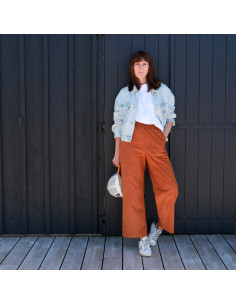 Patron de pantalon et short Singapour - Ikatee