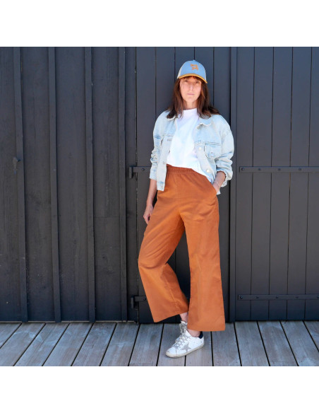 Patron de pantalon et short Singapour - Ikatee
