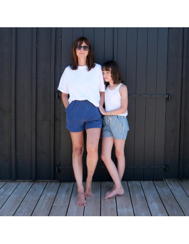 Patron de pantalon et short Singapour - Ikatee