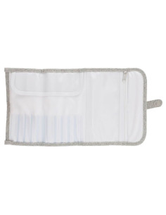 Trousse pour crochets Tulip - Argent pailleté 2