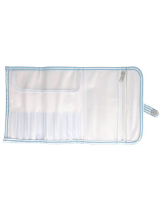 Trousse pour crochets Tulip - Bleu ciel rayé 2