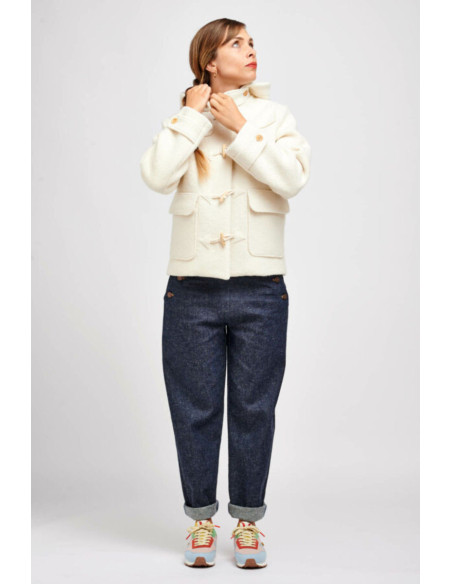 Patron de manteau duffle coat Rê - I am patterns