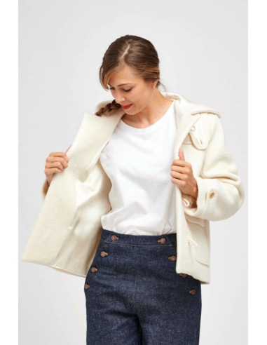 Patron de manteau duffle coat Rê - I am patterns