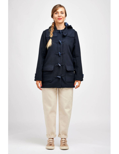 Patron de manteau duffle coat Rê - I am patterns
