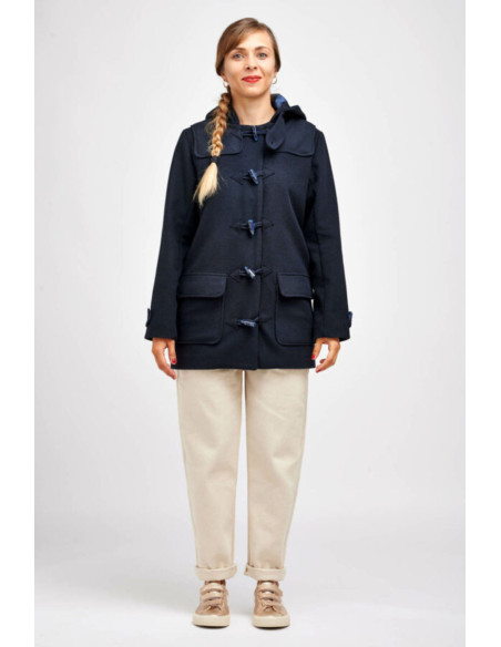 Patron de manteau duffle coat Rê - I am patterns