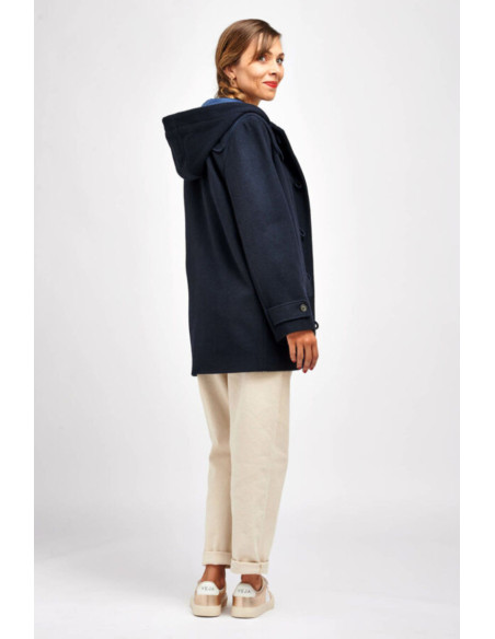Patron de manteau duffle coat Rê - I am patterns