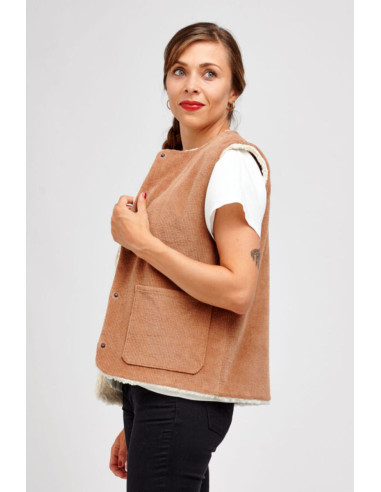 Patron de veste sans manches Hathor - I am patterns
