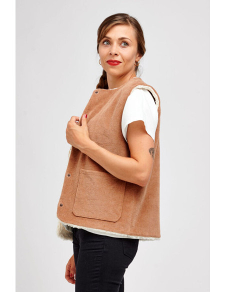 Patron de veste sans manches Hathor - I am patterns