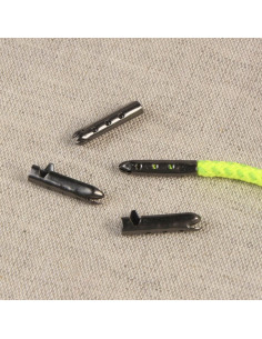 Embouts métal pour cordons et lacets - Canon de fusil
