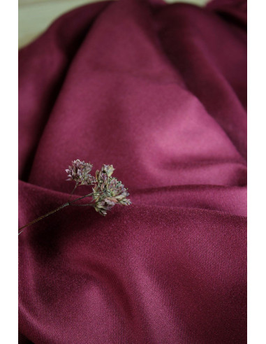 Tissu sergé de viscose Mûroise - Églantine & Zoé