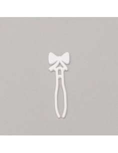 Sachet de 10 pinces porte-canettes pour bobines de fils - Blanc 2