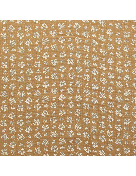 Tissu double gaze Meesya - Camel
