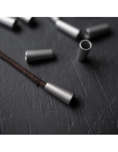 Arrêt cordon métal nickel mat Merchant & Mills