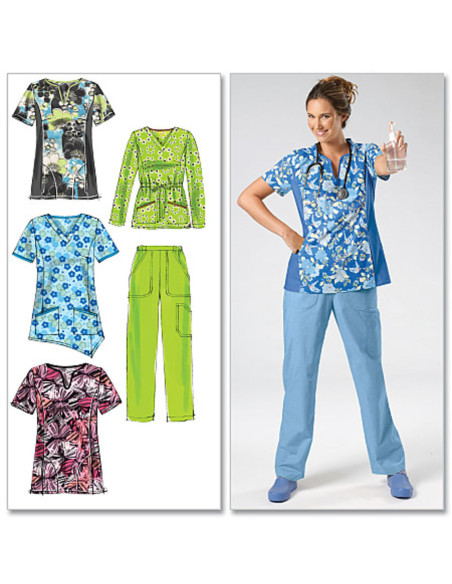Patron de haut, pantalon