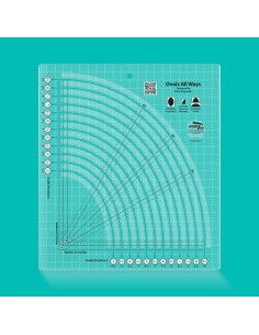 Règle Oval All Ways Creative Grids 2