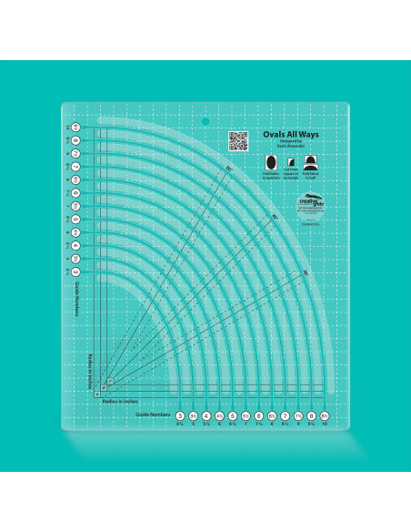 Règle Oval All Ways Creative Grids