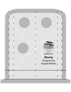 Règle Shorty Machine Quilting Tool Creative Grids