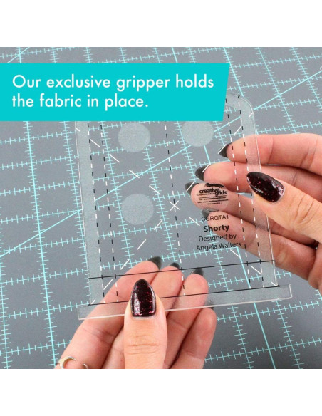 Règle Shorty Machine Quilting Tool Creative Grids