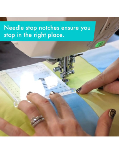 Règle Shorty Machine Quilting Tool Creative Grids