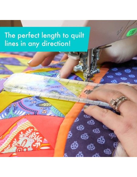 Règle Slim Machine Quilting Tool Creative Grids